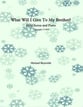 What Will I Give To My Brother? SSA choral sheet music cover